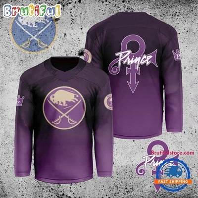 Personalize Buffalo Sabres Prince Night Hockey Shirt All Printed Unisex Fan Gear - Image 1 of 4