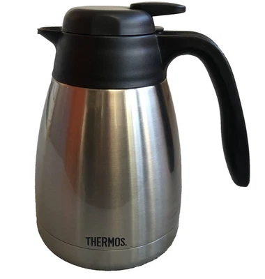 Termo 34 OZ jarra de acero inoxidable aislada al vacío TGS10SC tapa a presión 1,2 litros Foto 1 de 4