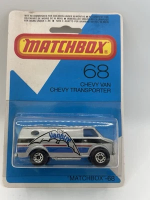 Matchbox Superfast No68 Chevy Van Vanpire “Dot Dash Front Wheels” Unopened  - Image 1 of 4