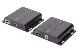 DIGITUS Professional 4K HDMI Extender (Set), IP fähig und Direktverbindung (Cat - Bild 1 von 10