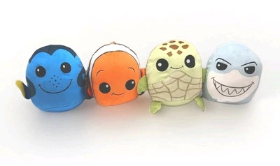 Mattel Disney Pixar Cuutopia Lot of Plushies 6" Squishy Stuffed Animal Toys 2022 - Image 1 of 4