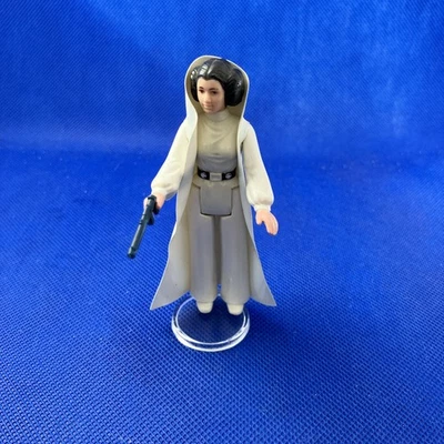 Винтажная экшн-фигурка принцессы Леи 1977 Star Wars ПОЛНАЯ с оригинальным пистолетом - Изображение 1 из 4