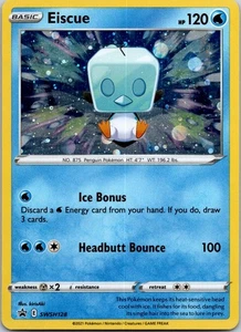 Black Star Promo Eiscue SWSH128 Promo SWSH: Sword & Shield Promo Cards - Picture 1 of 2