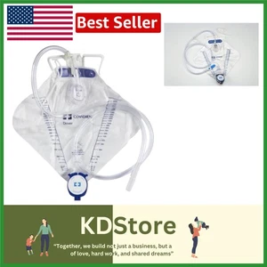 Curity Dover Anti-Reflux Urinary Drainage Bag 2000 mL - Picture 1 of 3