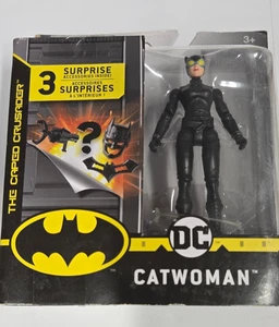 LOT OF 6 4" DC FIGURES CATWOMAN, ROBIN, RED HOOD, KING SHARK, SOLOMOM GRUNDY & D - Picture 1 of 6