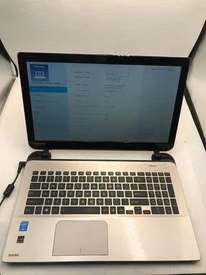 Toshiba Satellite L55 Intel Core i5-4210U 1.7GHz 15" Laptop 8GB RAM-MZ - Image 1 of 4