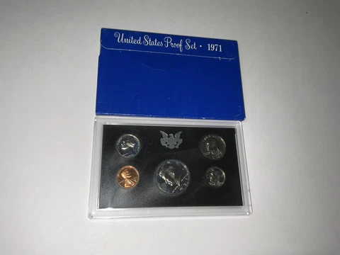 1971-S U.S. Proof Set Cover