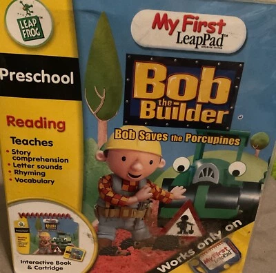 LeapFrog My First LeapPad Bob The Builder Bob Saves The Porcupine Pre-School - Image 1 of 3