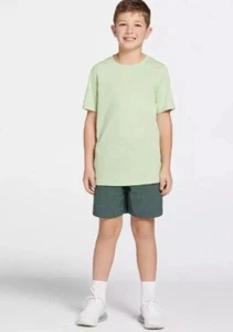 NWT DSG Agility Shorts Boys Sz S Green Palm Heather Drawstring Outdoor Pockets - Picture 1 of 8