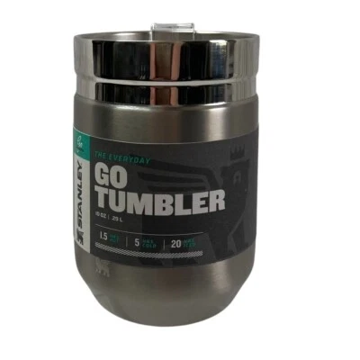 Taza de viaje Stanley Go Tumbler 10 OZ acero inoxidable aislada al vacío con tapa Foto 1 de 4