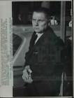 1967 Press Photo James Hoffa In Handcuffs Chatanooga Courthouse - cvw20566