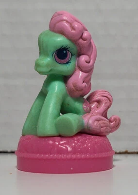 My Little Pony Minty G3 2007 McDonald's Happy Meal Toy 2” Hasbro Green Pink - Image 1 of 2