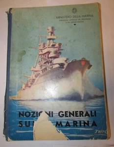 Nozioni Generali sulla Marina - Ministero della Marina 1939 - completo  - Imagen 1 de 1
