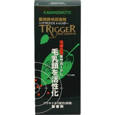 JAPÓN KAMINOMOTO 2023 Gatillo Medicado para el Cabello 180 ml Tónico para el Crecimiento del Cabello Sin Perfume Foto 1 de 4