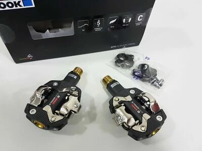 Look X-Track Race Carbon Ti Titanium Cyclling Bicycle Pedal Black - image 1 of 4