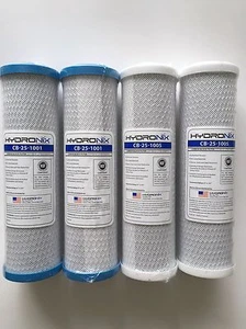 GE SMART WATER RO GXRV10 1 & 5 MICRON PRE AND POST FILTERS GE FXWTX GE FX12P - Picture 1 of 3