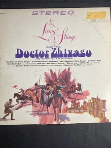 Living Strings Music From "Doctor Zhivago" Vinyl Record w/Sleeve~VG~Vintage 1967 - Foto 1 di 4