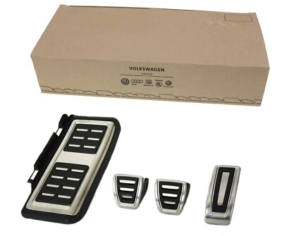 Original VW Audi Pedale A3 RS3 8V Golf 7 5G Fußstütze Leon Octavia Ateca Passat - Bild 1 von 3