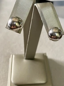 Tiffany & Co. Ohrringe Sterlingsilber Hardware 10 mm - Bild 1 von 13