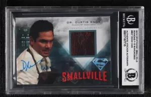 BAS 2012 Smallville Seasons 7-10 Dean Cain Dr Curtis Knox #M27 BGS Authentic ow6 - Picture 1 of 3