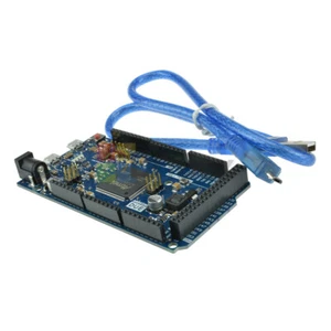 Placa de desarrollo DUE R3 AT91SAM3X8E 32 bits ARM Cortex-M3 + cable USB para Arduino - Imagen 1 de 15