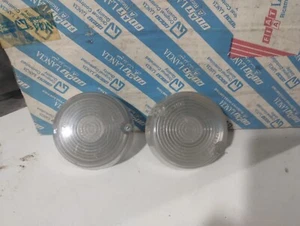 PAIR OF PLASTIC HEADLIGHTS FRONT ARROWS FIAT 625 - 645 - 650 - 662 - 682 -683 - Picture 1 of 3