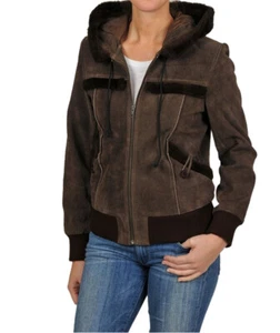Knoles & Carter Women's Split Leather Jacket Clearance Sale - Picture 1 of 2