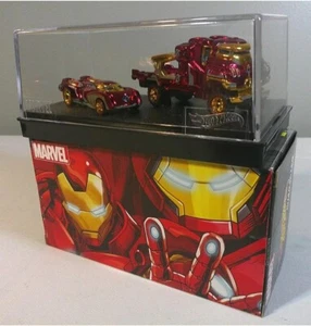 Hot Wheels RLC HWC Exclusive - Marvel Iron Man & Hulkbuster - NEW, NEVER OPENED - Picture 1 of 9