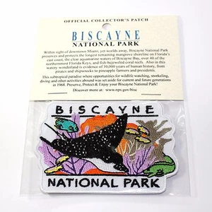 Official Biscayne National Park Souvenir Patch Florida Keys - Picture 1 of 2
