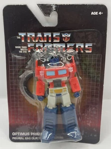 Hasbro Transformers Optimus Prime G1 Figural Bag Clip Figurine Keychain 3" - New - Picture 1 of 5