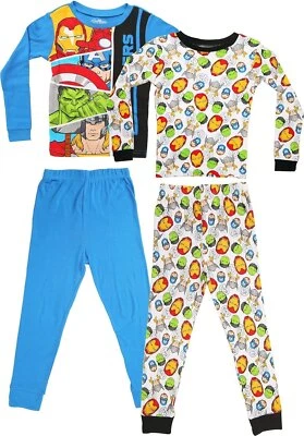Marvel Boys' Avengers Snug Fit Cotton Pajamas - Image 1 of 4
