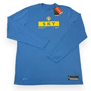 Camisa de tiro Chicago Sky Nike Dri-Fit manga larga edición del equipo para hombre talla XL-T - Imagen 1 de 7