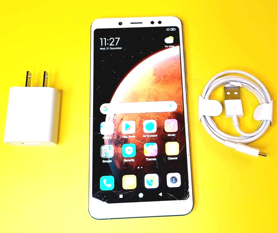 *VIEW PHOTOS* WORKING XIAOMI MIUI REDMI NOTE 5 32GB UNLOCKED ANDROID CELL PHONE - Image 1 of 4