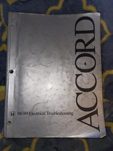 1998 - 1999 Honda Accord ETM Electrical Troubleshooting Manual. Very Usable! - Picture 1 of 6