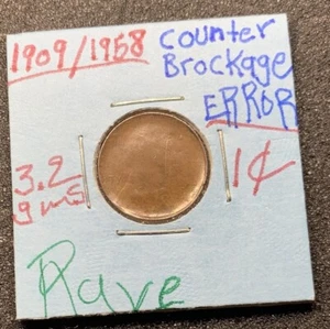 1909/1958 counter BrocKage ERRER Rare ๐ฅ๐ฅ๐ฅ - Picture 1 of 9