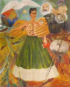 Impresión o lienzo - El marxismo dará salud a los enfermos - por Frida Kahlo - Imagen 1 de 1