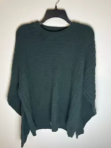 Cape Isle Mens Pullover Knit Crew Neck Sweater Sz Medium Green NWT - Picture 1 of 9