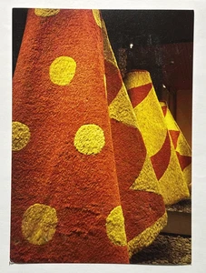 Ahuula Feather Cloaks with apapane Iiwi & oo Feathers Honolulu Hawaii Postcard - Picture 1 of 3