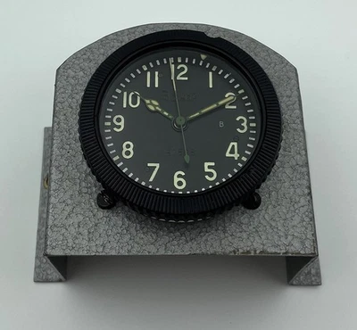 AVRM USSR Soviet Military Tank Panel Clock 5 Days #90525 - Image 1 of 4