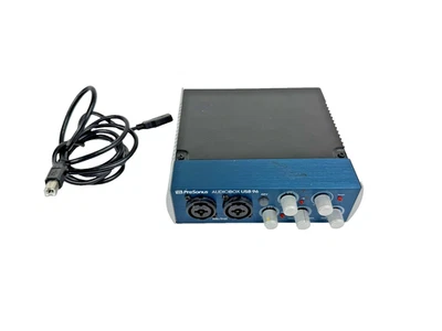 PreSonus AudioBox USB 96 Audio Interface MIDI 2x2 24-Bit 96 kHz Recording Studio - Image 1 of 4