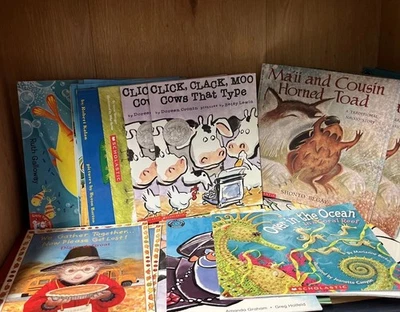 Scholastic Picture Book Lot 10 RANDOM - Image 1 of 4