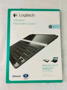 Logitech Ultrathin Keyboard Cover for ipad, iPad 2 (3rd & 4th generation) - Picture 1 of 3