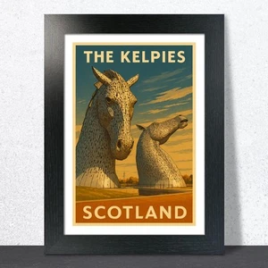 Póster de viaje de The Kelpies - Imagen 1 de 7