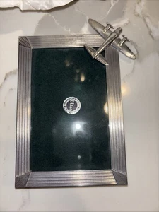 Extra feines Zinn (enthält Silber) Elias, Luftfahrtmotiv, 5x7 Bilderrahmen - Bild 1 von 11
