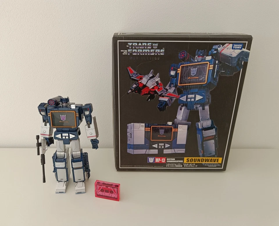 TRANSFORMERS TOMY TAKARA MASTERPIECE MP-13 MP13 SOUNDWAVE - Immagine 1 di 3