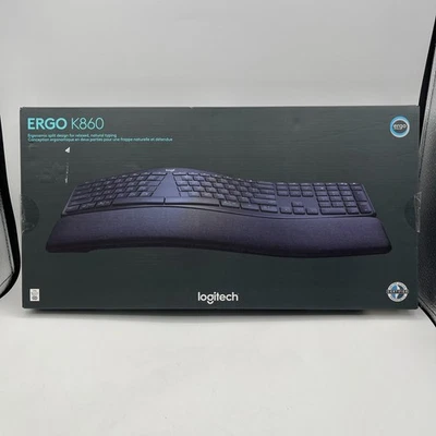Teclado Logitech ERGO K860 Bluetooth - A120817 Foto 1 de 2
