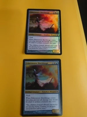 Ethersworn Sheildmage x2 Alara Reborn. Magic the Gathering FOIL 2 Card. - Image 1 of 4