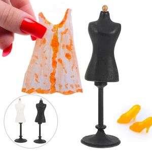  2 Pcs Mini Clothing Mnaquin Miniature Dress Form Sewing Mannequin Dollhouse - Picture 1 of 18