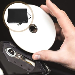 USB 3.0 Type-C External CD DVD ROM Disc Drive Burner Reader Player 11 10 - Zdjęcie 1 z 12
