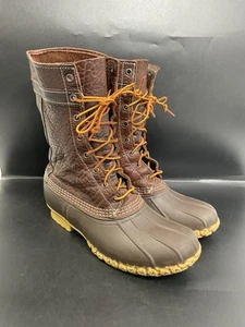 L.L. Bean Todd Snyder X Duck Stiefel Braun Leder & Gummi Herren Größe 9 M - Bild 1 von 24